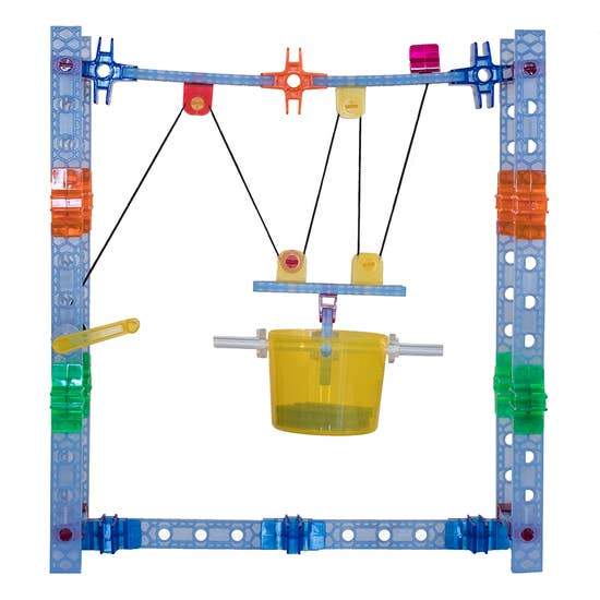 77 Piece Brackitz Pulley Set - Where The Sidewalk Ends Toy Shop