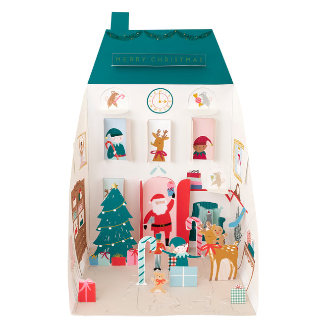 Santa's House Pop Up Advent Calendar - Where The Sidewalk Ends Toy Shop