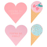 Ice Cream Valentine Cards - Where The Sidewalk Ends Toy Shop