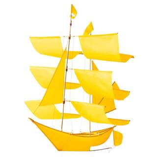 Sailing Ship Kite -Canary - Where The Sidewalk Ends Toy Shop