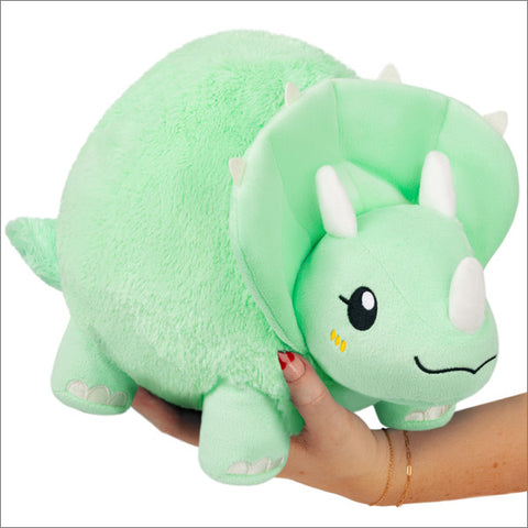 Mini Squishable Triceratops - Where The Sidewalk Ends Toy Shop
