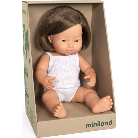 Vanessa Doll- Girl with Down Syndrome - Where The Sidewalk Ends Toy Shop